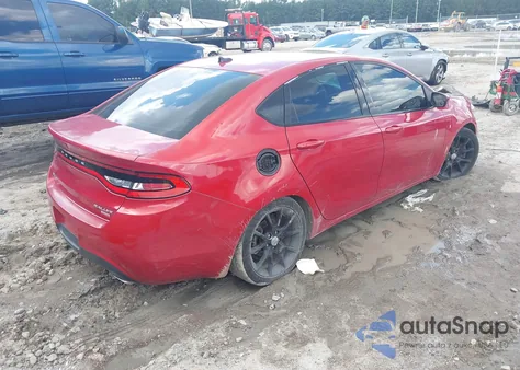 2013 Dodge Dart Rallye из США, поврежденный, VIN 1C3CDFBH1DD640857